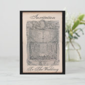 Invitation to the wedding card – Einladung (Stehend Vorderseite)