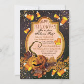 INVITATION VON PUMPKIN-HALLOWEEN-PARTY EINLADUNG (Vorderseite)