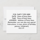 INVITATIONEN - Herz-Gürtel Einladung (Rückseite)