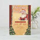 Invitations Christmas (Stehend Vorderseite)