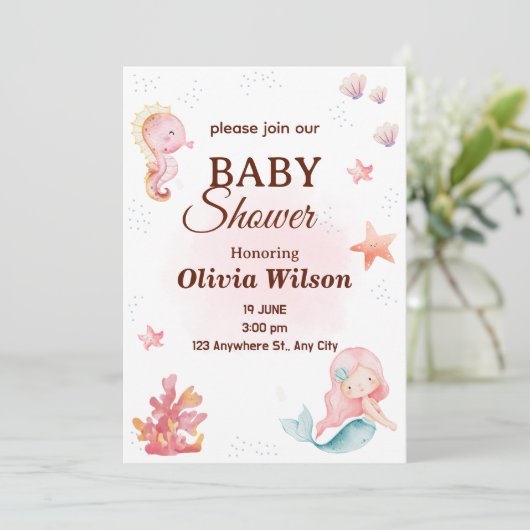 Invitations einladung (Stehend Vorderseite)