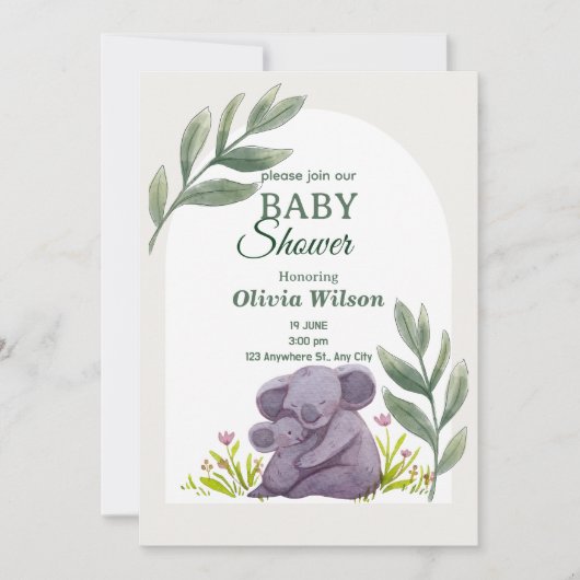 Invitations & Stationery Invitations & Announcemt Einladung (Vorderseite)