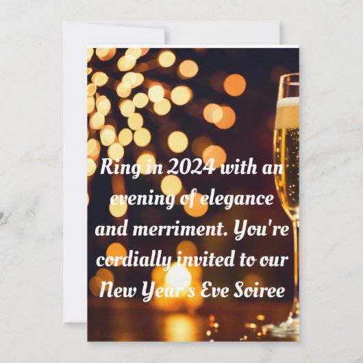 INVITATIONSKARTE EINLADUNG (Rückseite)