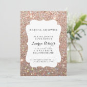 Invite - Brautparty Day Fab - Rose Gold Einladung (Stehend Vorderseite)