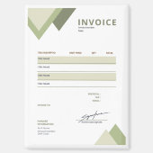 INVOICE MAGNET (Vorderseite)