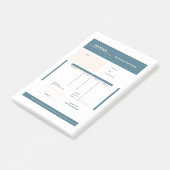 invoice post-it klebezettel (angewinkelt)