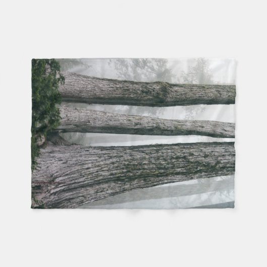 Invokation des Waldes Fleecedecke (Vorderseite (Horizontal))