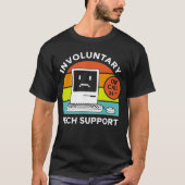Involuntaryech Support funny T-Shirt (Vorderseite)