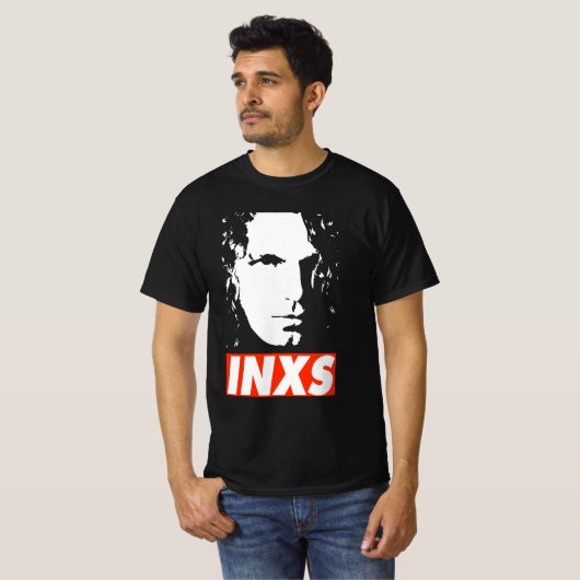 INXS Kick 2 Klassischer Tanz T-Shirt (Vorne ganz)