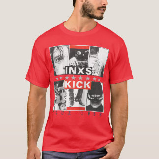 INXS Kick Innere Cover Baseballee Retro Retro T-Shirt