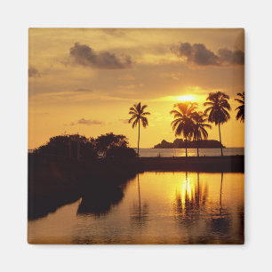 Inxtapa Sonnenuntergang Magnet