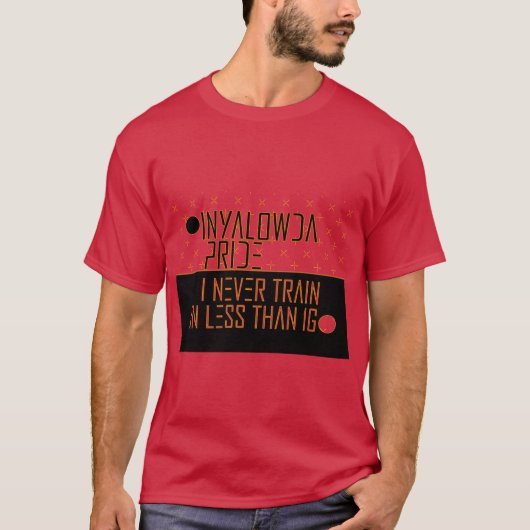 Inyalowda Pride Retro T-Shirt (Vorderseite)