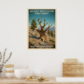 Inyo - Ancient Bristlecone Pine Forest V01 Poster (Küche)