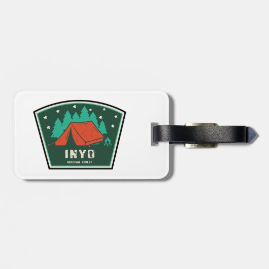 Inyo National Forest Camping Gepäckanhänger (Rückseite horizontal)