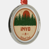 Inyo National Forest Ornament Aus Metall (Rechts)
