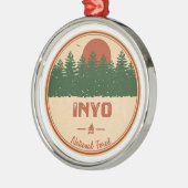 Inyo National Forest Ornament Aus Metall (Links)