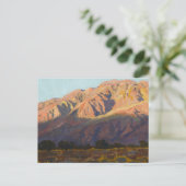 Inyo Range at Sunset, Lone Pine by Maynard Dixon Postkarte (Stehend Vorderseite)