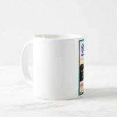 Inyo-Virginia und Truckee Eisenbahn-Motor-Tasse Kaffeetasse (Vorderseite Links)