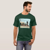 Inyo-Virginia und Truckee Motorgrün-T - Shirt (Vorne ganz)