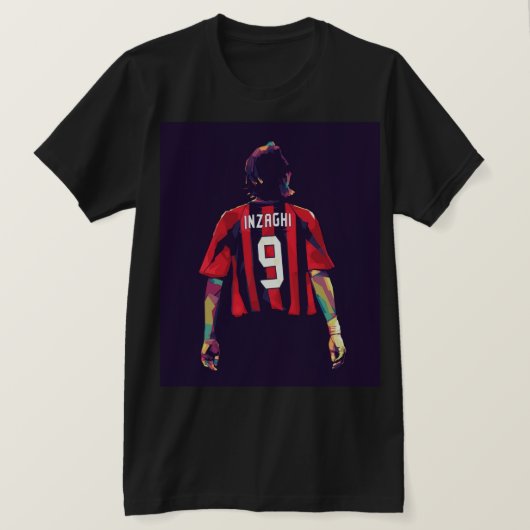 Inzaghi wpap pop art T-Shirt (Design vorne)