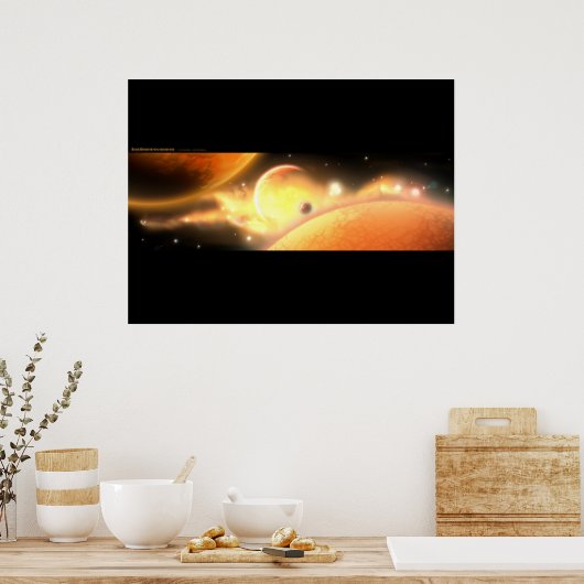 Inzwischen (Widecut) Poster (Küche)