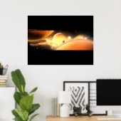 Inzwischen (Widecut) Poster (Heimbüro)