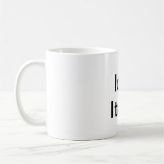 Io amo Italia Kaffeetasse