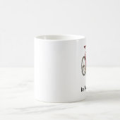 Io-Fahrrad-Tasse Kaffeetasse (Mittel)