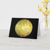 Io (Jupitermond) Karte (Gelbe Blume)