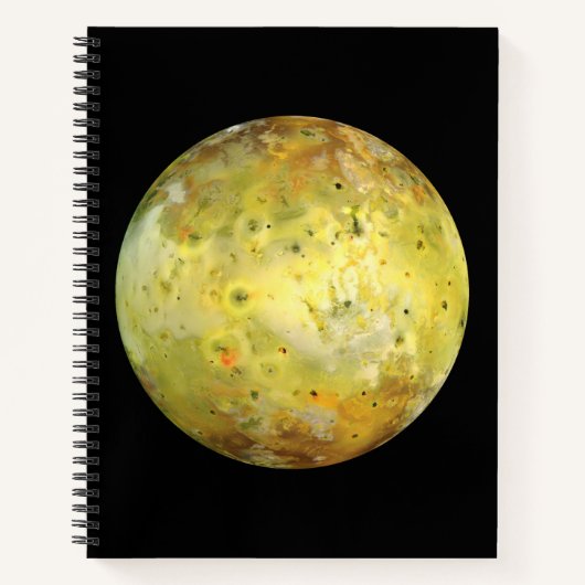 Io (Jupitermond) Notizblock (Vorderseite)