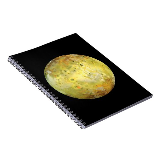 Io (Jupitermond) Notizblock (Rechte Seite)