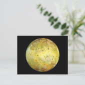 Io (Jupitermond) Postkarte (Stehend Vorderseite)