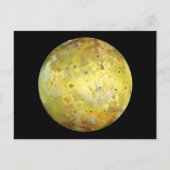 Io (Jupitermond) Postkarte (Vorderseite)
