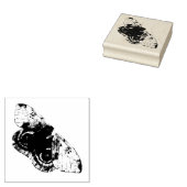 Io Moth Rubber Briefmarke Gummistempel (Stempel)