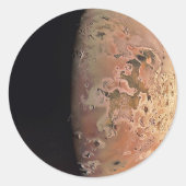 Io Runder Aufkleber (Vorderseite)