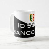 IO SONO BIANCONERO - KAFFEETASSE (Vorderseite Links)
