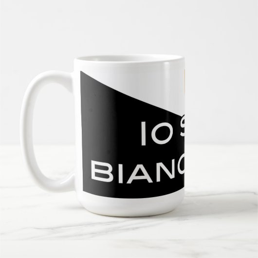IO SONO BIANCONERO - KAFFEETASSE (Links)