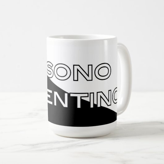 IO SONO JUVENTINO - KAFFEETASSE (VorderseiteRechts)