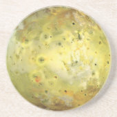 Io Vulkanmond Jupiter Getränkeuntersetzer (Vorne)