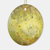 Io Vulkanmond Jupiter Keramik Ornament (Links)