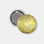 Io Vulkanmond Jupiter Magnet (Vorderseite/Rückseite)