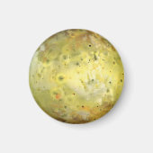 Io Vulkanmond Jupiter Magnet (Vorne)