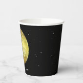 Io Vulkanmond Jupiter Pappbecher (Links)