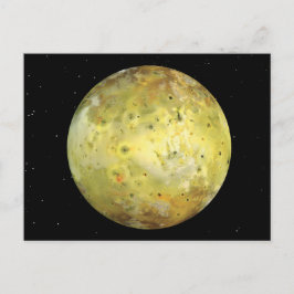 Io Vulkanmond Jupiter Postkarte