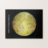 Io Vulkanmond Jupiter Puzzle (Horizontal)
