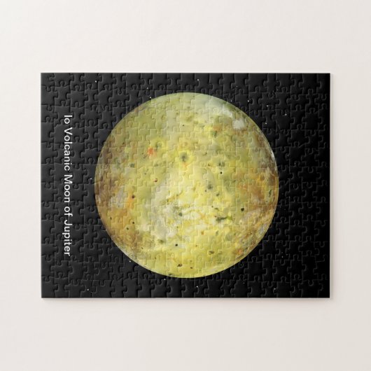 Io Vulkanmond Jupiter Puzzle (Horizontal)