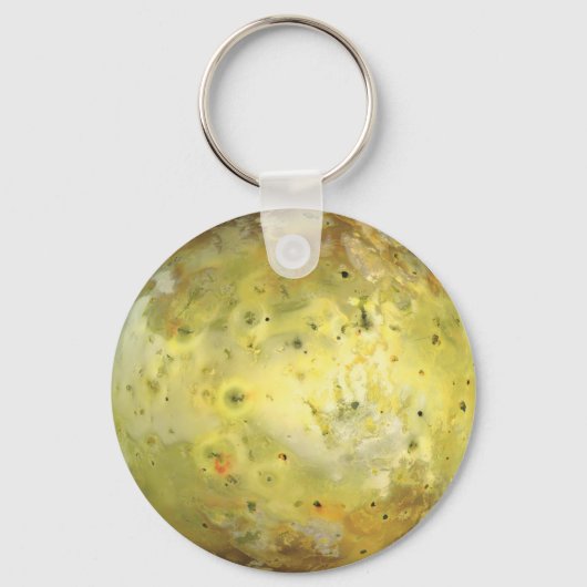 Io Vulkanmond Jupiter Schlüsselanhänger (Rückseite)