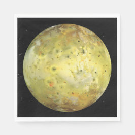Io Vulkanmond Jupiter Serviette