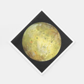 Io Vulkanmond Jupiter Serviette (Ecke)