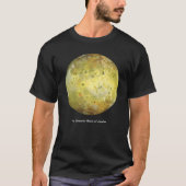 Io Vulkanmond Jupiter T-Shirt (Vorderseite)